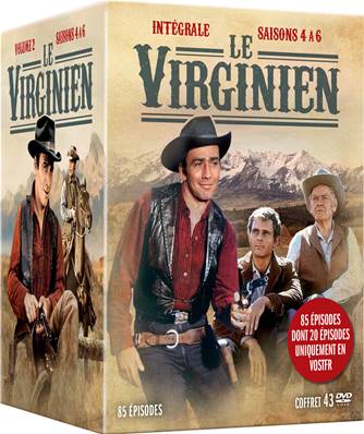 Le Virginien - L'intégrale volume 2 - Saisons 4 à 6 - Coffret 43 DVD