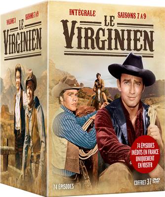 Le Virginien - L'intégrale volume 3 - Saisons 7 à 9 - Coffret 37 DVD