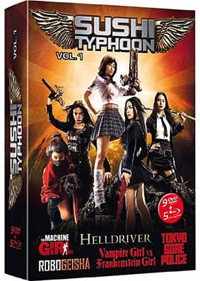 Sushi Typhoon - Coffret 1 - Coffret 9 DVD et 5 Blu-ray