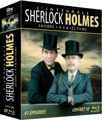 Sherlock Holmes - L'intégrale - Coffret 10 Blu-ray