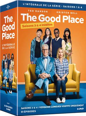 The Good Place - L'intégrale 8 DVD - Saisons 1-2 + saisons 3 & 4 inédites
