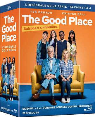 The Good Place - L'intégrale 10 blu-ray - Saisons 1-2 + saisons 3 & 4 inédites