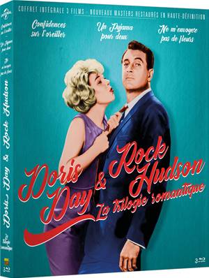 Doris Day & Rock Hudson : trilogie romantique - coffret 3 blu-ray + livret 72 p