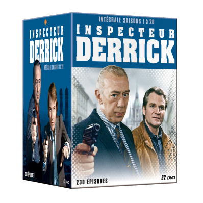 Inspecteur Derrick - Intégrale saisons 1 à 20 - Coffret 82 DVD