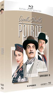 Agatha Christie : Poirot - Saison 5 - Coffret 4 Blu-ray