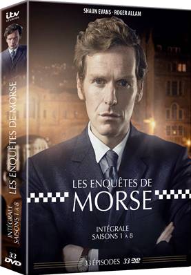 Les Enquêtes de Morse - Intégrale saisons 1 à 8 - Coffret - DVD