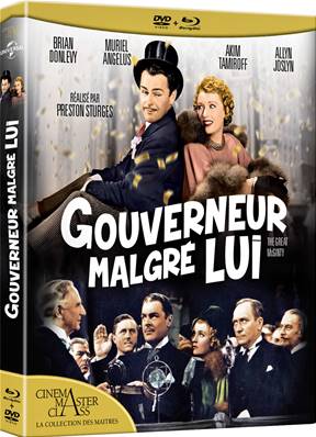 Gouverneur malgré lui- Combo Blu-ray + DVD