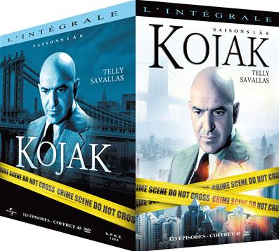 Kojak - L'intégrale saisons 1 à 6 - Coffret 46 DVD