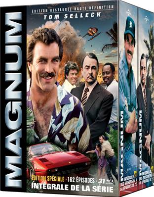 Magnum l'intégrale - Saison 1 à 8 - 31 Blu-Ray