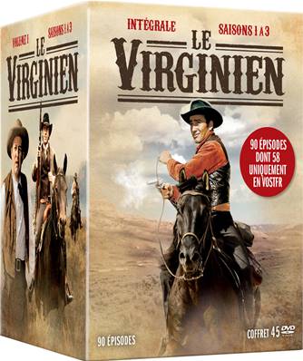Le Virginien - L'intégrale volume 1 - Saisons 1 à 3 - Coffret 45 DVD