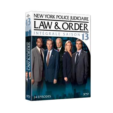 Law & Order NEW YORK Police Judiciaire - Intégrale saison 13 - Coffret 5 Blu-ray