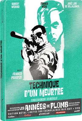 Technique d'un meurtre - FuturPak Blu-ray + DVD - Boitier métal limitée 500 ex
