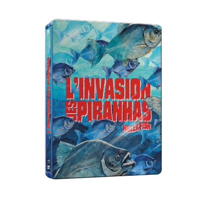 Killer Fish - L'Invasion des piranhas - Steelcase Blu-ray + DVD limité 1000 ex.
