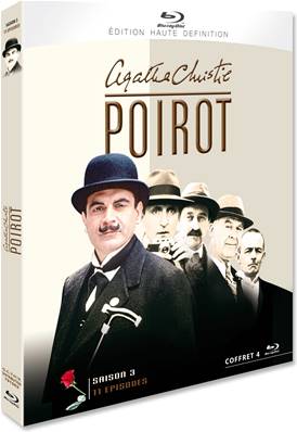 Agatha Christie : Poirot - Saison 3 - Coffret 4 Blu-ray