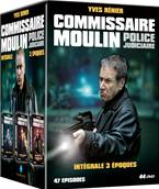 Commissaire Moulin - Police Judiciaire - Intégrale 3 époques - Coffret 44 DVD