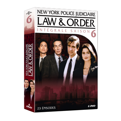 Law & Order NEW YORK Police Judiciaire - Intégrale saison 6 - Coffret 6 DVD