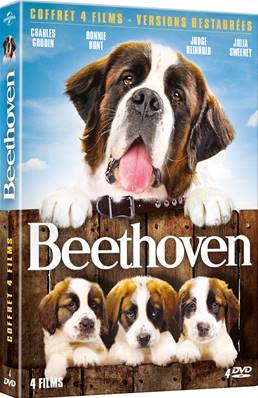 Beethoven, la saga - Coffret 4 Films / 4 DVD
