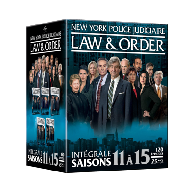 Law & Order NEW YORK Police Judiciaire - Intégrale saisons 11 à 15 - 25 Blu-ray