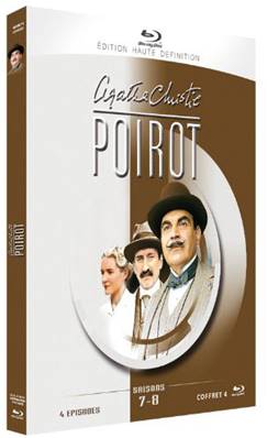 Agatha Christie : Poirot - Saisons 7 & 8 - Coffret 4 Blu-ray