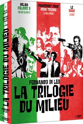 Fernando Di Leo : la trilogie du milieu - Coffret 3 DVD + livret 52 pages