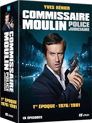 Commissaire Moulin - Police Judiciaire - 1re époque : 1976/1981 - Coffret 15 DVD