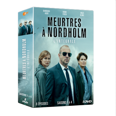 Meurtres à Nordholm - L'intégrale de la série - Saison 1 à 4 - Coffret 8 DVD