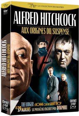 Alfred Hitchcock : Aux origines du suspense - Combo 5 Blu-ray + 5 DVD + CD