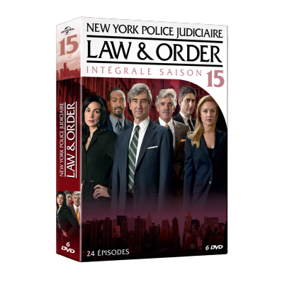 Law & Order NEW YORK Police Judiciaire - Intégrale saison 15 - Coffret 6 DVD