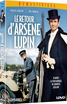 Le Retour d'Arsène Lupin - Coffret 4 DVD