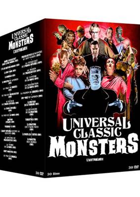 Universal Classic Monsters - L'Anthologie - Coffret 30 films - 30 DVD