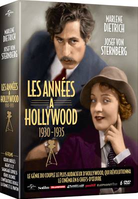 Dietrich - von Sternberg - Mediabook - Coffret 6 DVD