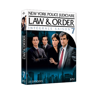 Law & Order NEW YORK Police Judiciaire - Intégrale saison 7 - Coffret 5 Blu-ray