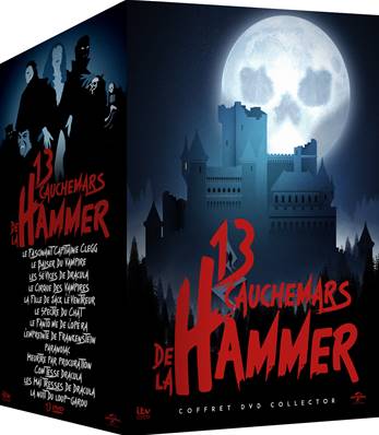 13 cauchemars de la Hammer - Coffret 13 DVD