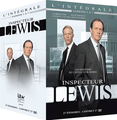 DVD INSPECTEUR LEWIS S1 à 7