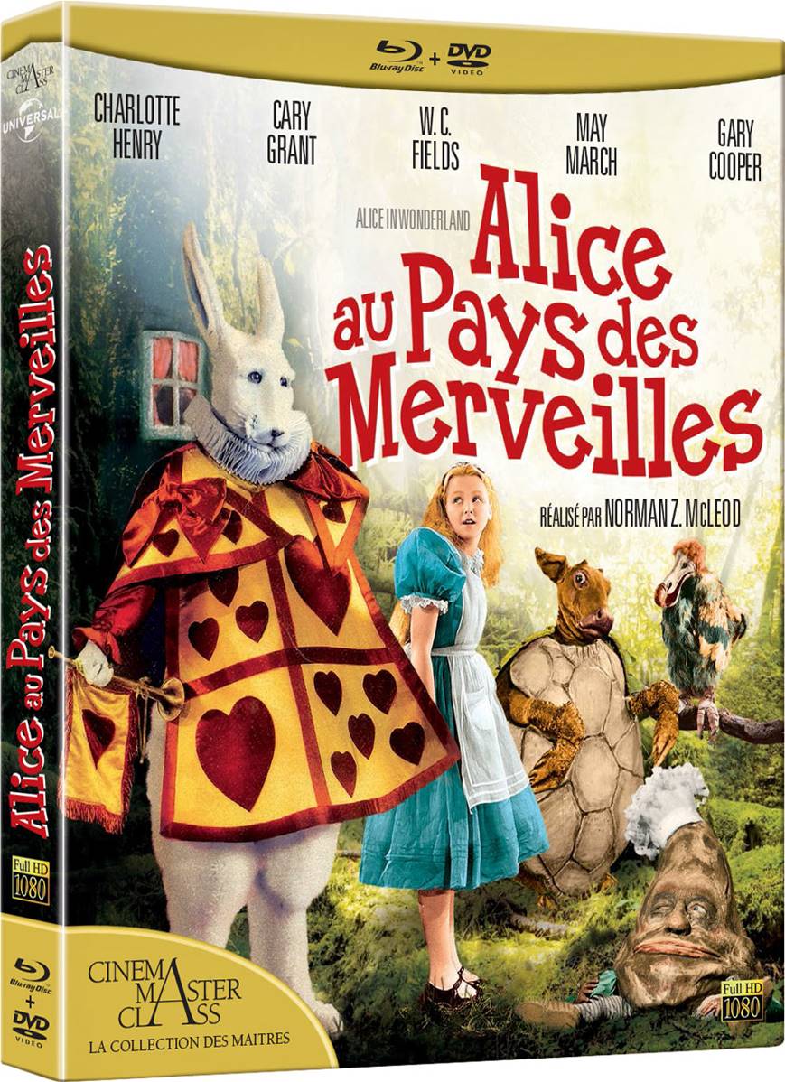 Blu-Ray Alice au Pays des Merveilles : le blu-ray à Prix Carrefour