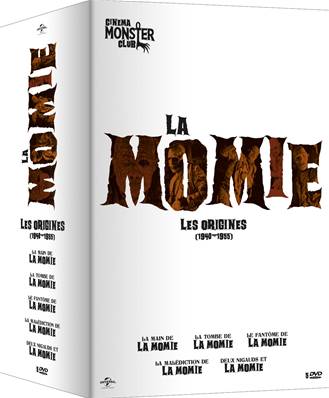 La Momie, les origines - coffret 5 DVD