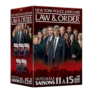 Law & Order NEW YORK Police Judiciaire - Intégrale saisons 11 à 15 - 30 DVD
