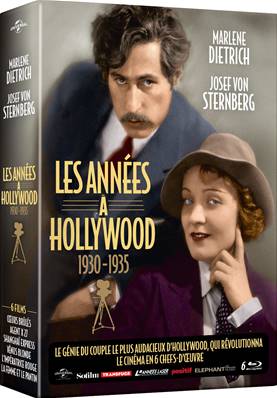 Dietrich - von Sternberg - Mediabook - Coffret 6 Blu-ray