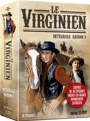 Le Virginien - Intégrale saison 3 - Coffret 15 DVD