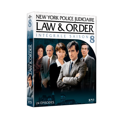 Law & Order NEW YORK Police Judiciaire - Intégrale saison 8 - Coffret 5 Blu-ray