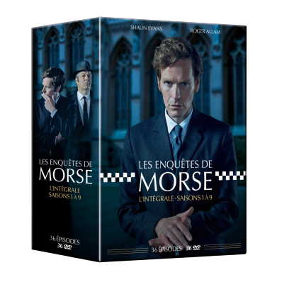 Les Enquêtes de Morse - L'Intégrale saisons 1 à 9 - Coffret 36 DVD