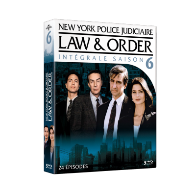 Law & Order NEW YORK Police Judiciaire - Intégrale saison 6 - Coffret 5 Blu-ray