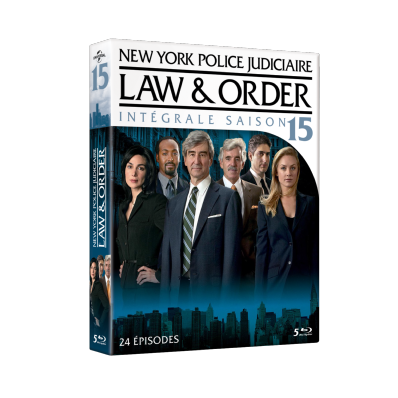Law & Order NEW YORK Police Judiciaire - Intégrale saison 15 - Coffret 5 Blu-ray